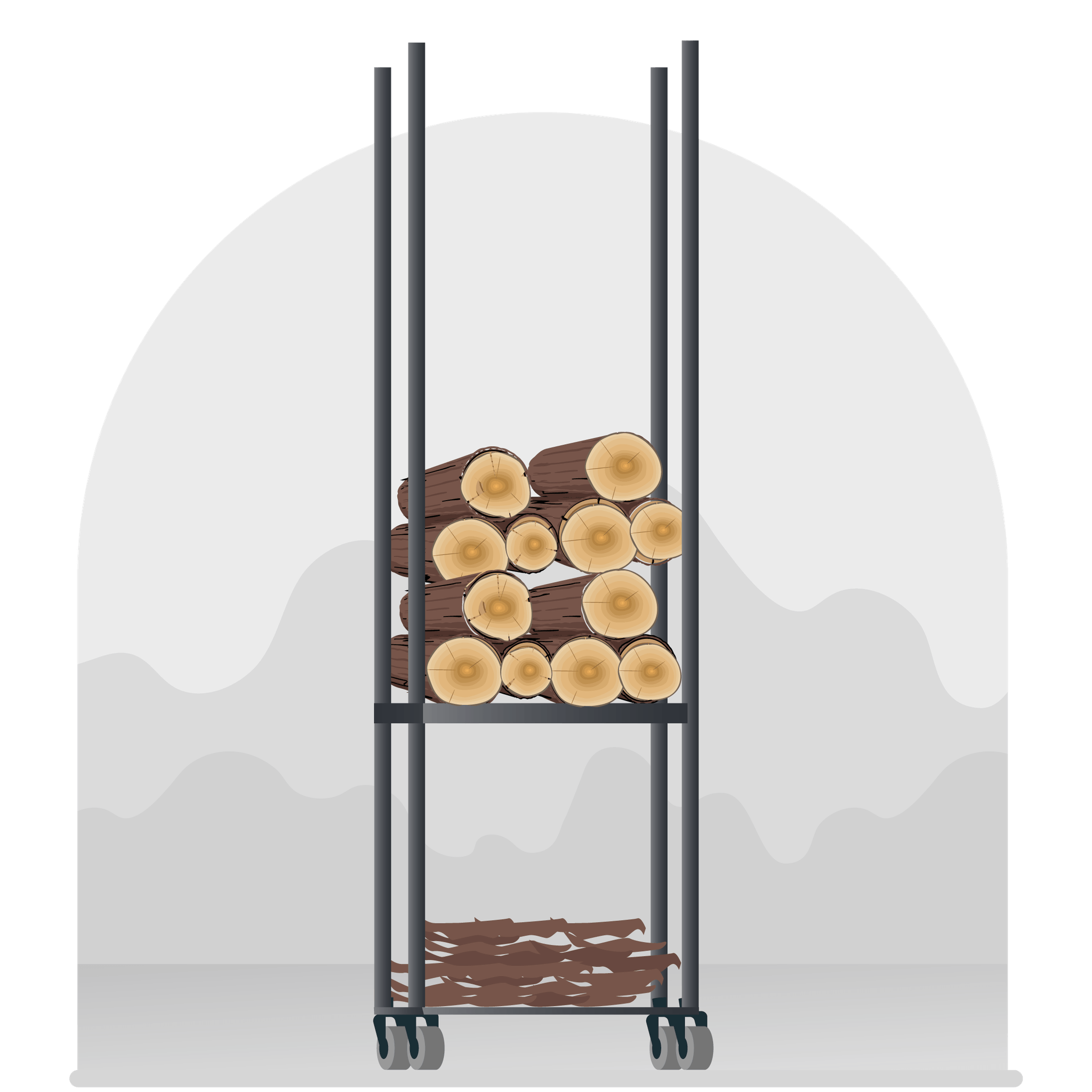 How to Build a Firewood Rack
